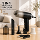 3-in-1 Portable Vacuum Cleaner with Attachments