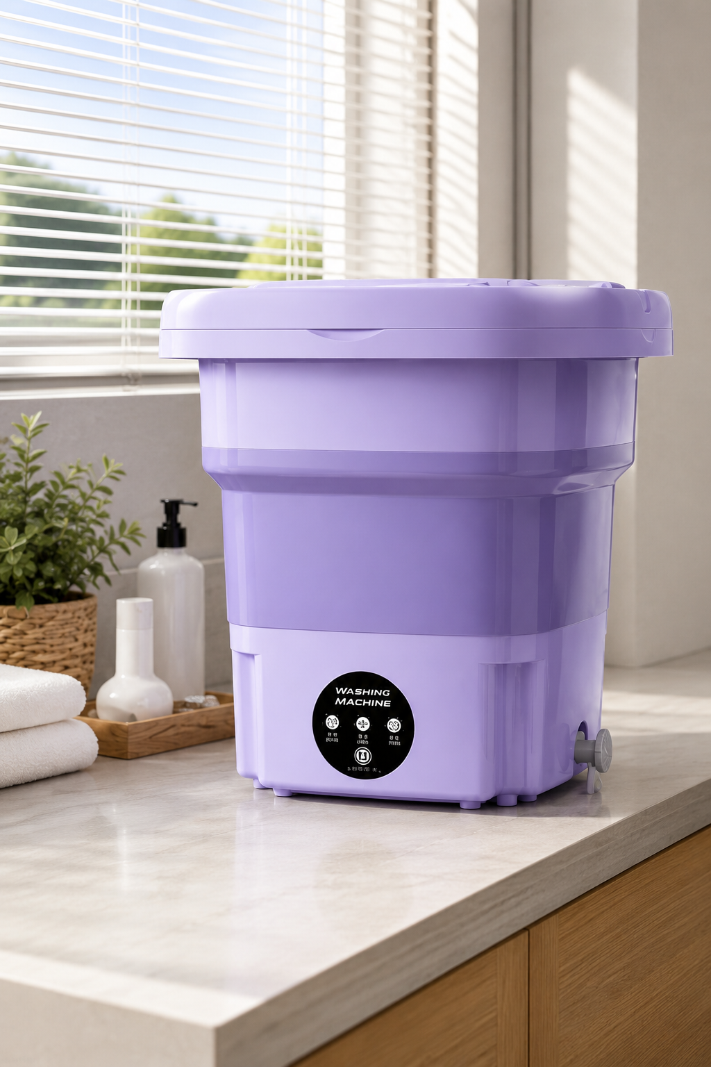 Portable Mini Washing Machine | Foldable ABS
