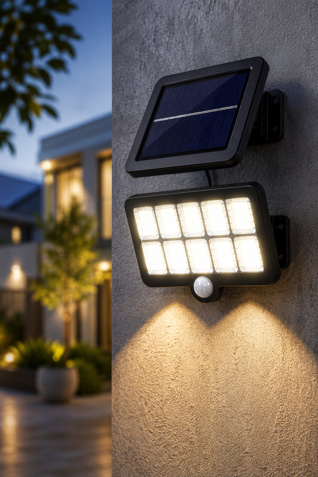 Smart Solar Motion Sensor Light