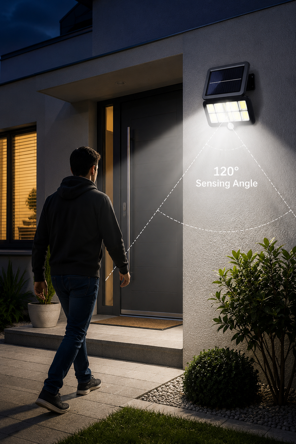 Smart Solar Motion Sensor Light